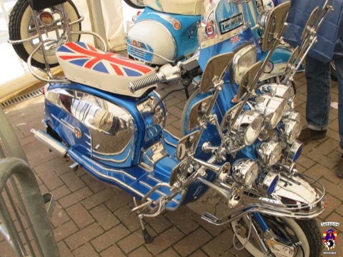 Mersea Island Scooter Rally 2013