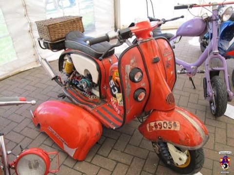 Mersea Island Scooter Rally 2013