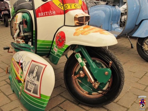Mersea Island Scooter Rally 2013
