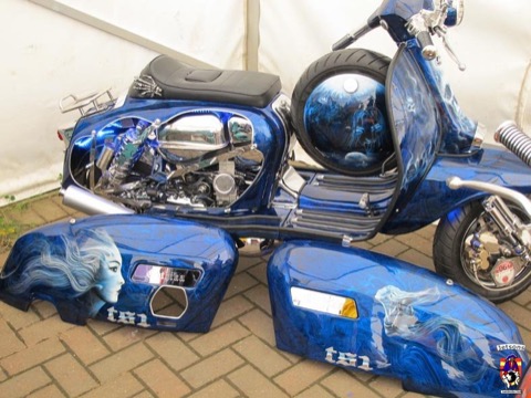 Mersea Island Scooter Rally 2013
