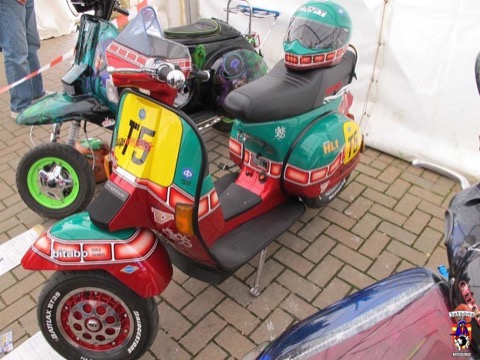 Mersea Island Scooter Rally 2013