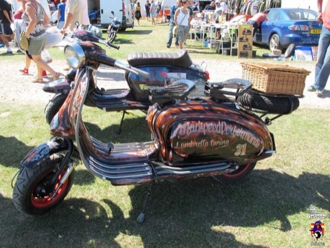 Mersea Island Scooter Rally 2013