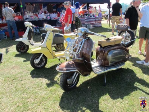 Mersea Island Scooter Rally 2013