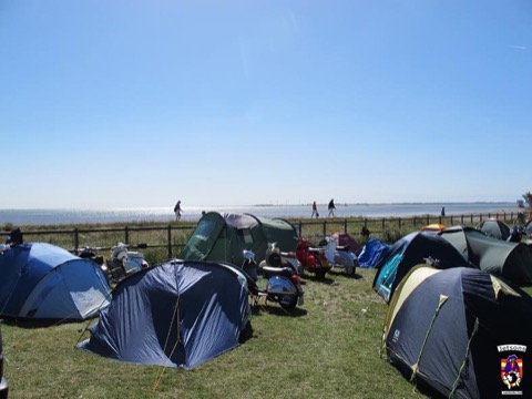 Mersea Island Scooter Rally 2013