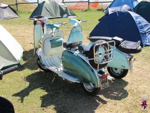 Mersea Island Scooter Rally 2013