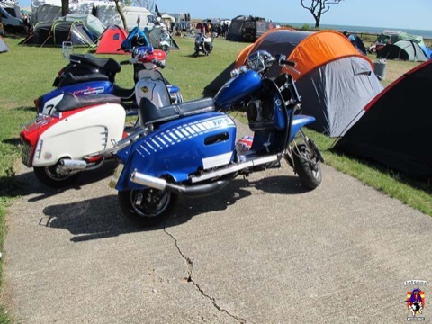 Mersea Island Scooter Rally 2013