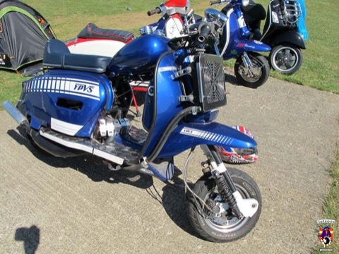 Mersea Island Scooter Rally 2013