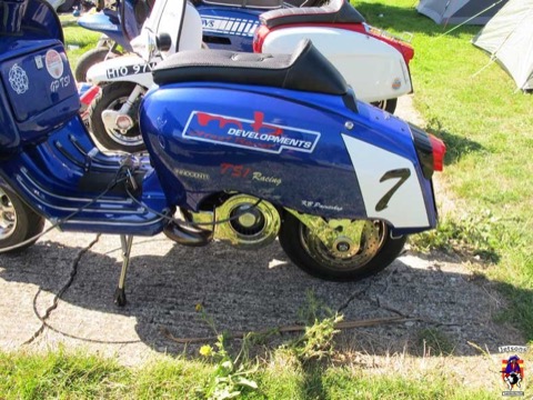 Mersea Island Scooter Rally 2013