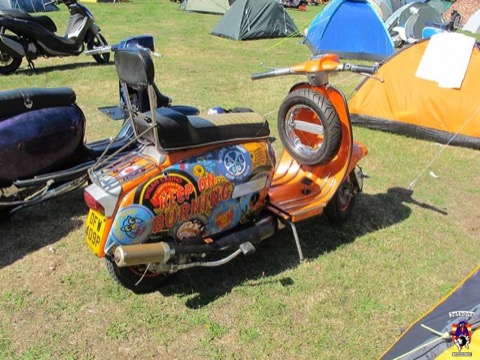 Mersea Island Scooter Rally 2013