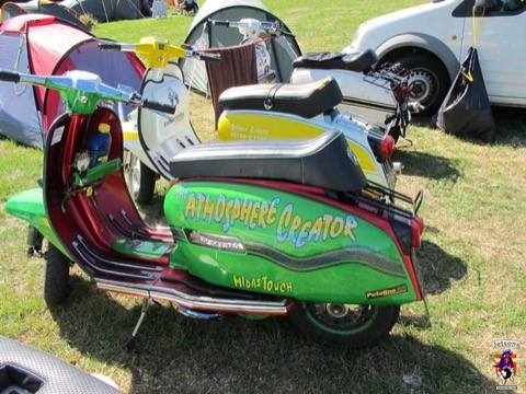 Mersea Island Scooter Rally 2013