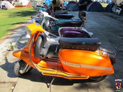 Mersea Island Scooter Rally 2013