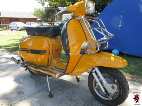 Mersea Island Scooter Rally 2013