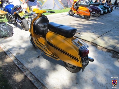 Mersea Island Scooter Rally 2013