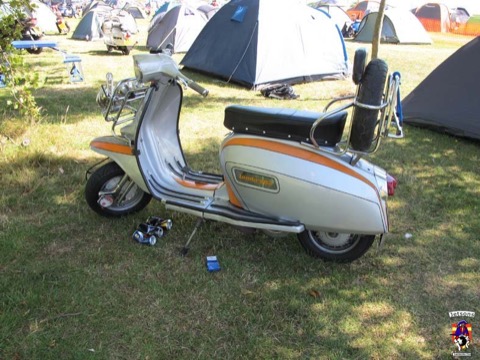 Mersea Island Scooter Rally 2013