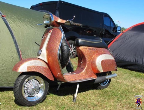 Mersea Island Scooter Rally 2013