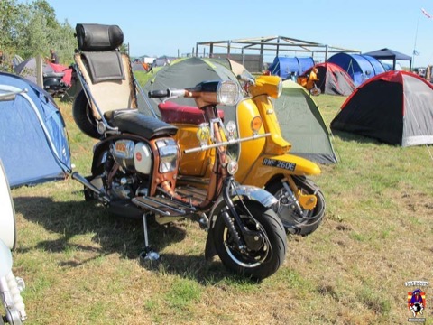 Mersea Island Scooter Rally 2013