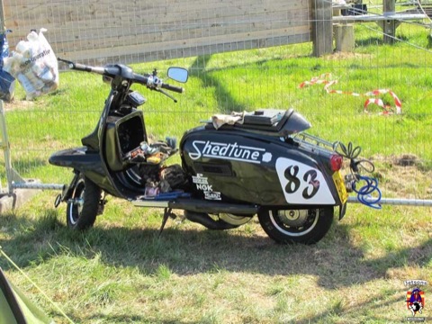 Mersea Island Scooter Rally 2013