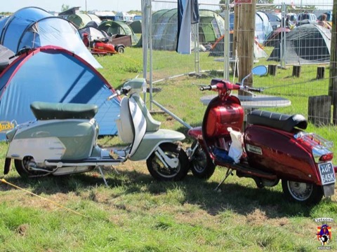 Mersea Island Scooter Rally 2013