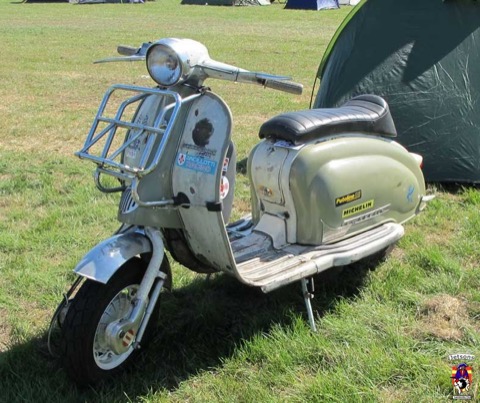 Mersea Island Scooter Rally 2013