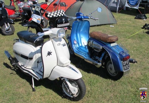 Mersea Island Scooter Rally 2013