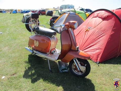 Mersea Island Scooter Rally 2013