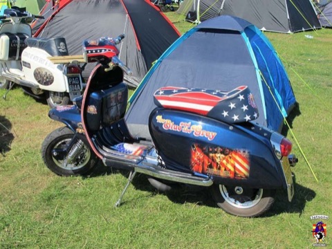 Mersea Island Scooter Rally 2013
