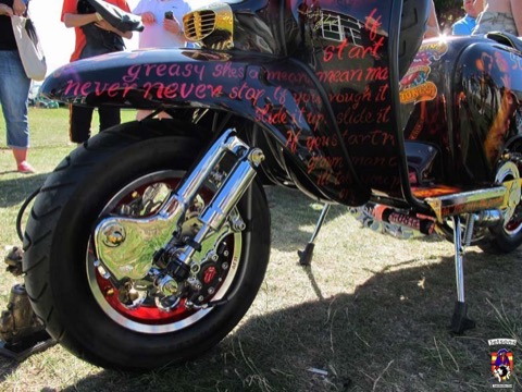 Mersea Island Scooter Rally 2013