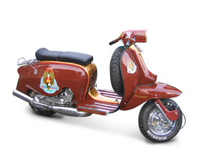 Die erste Lambretta!